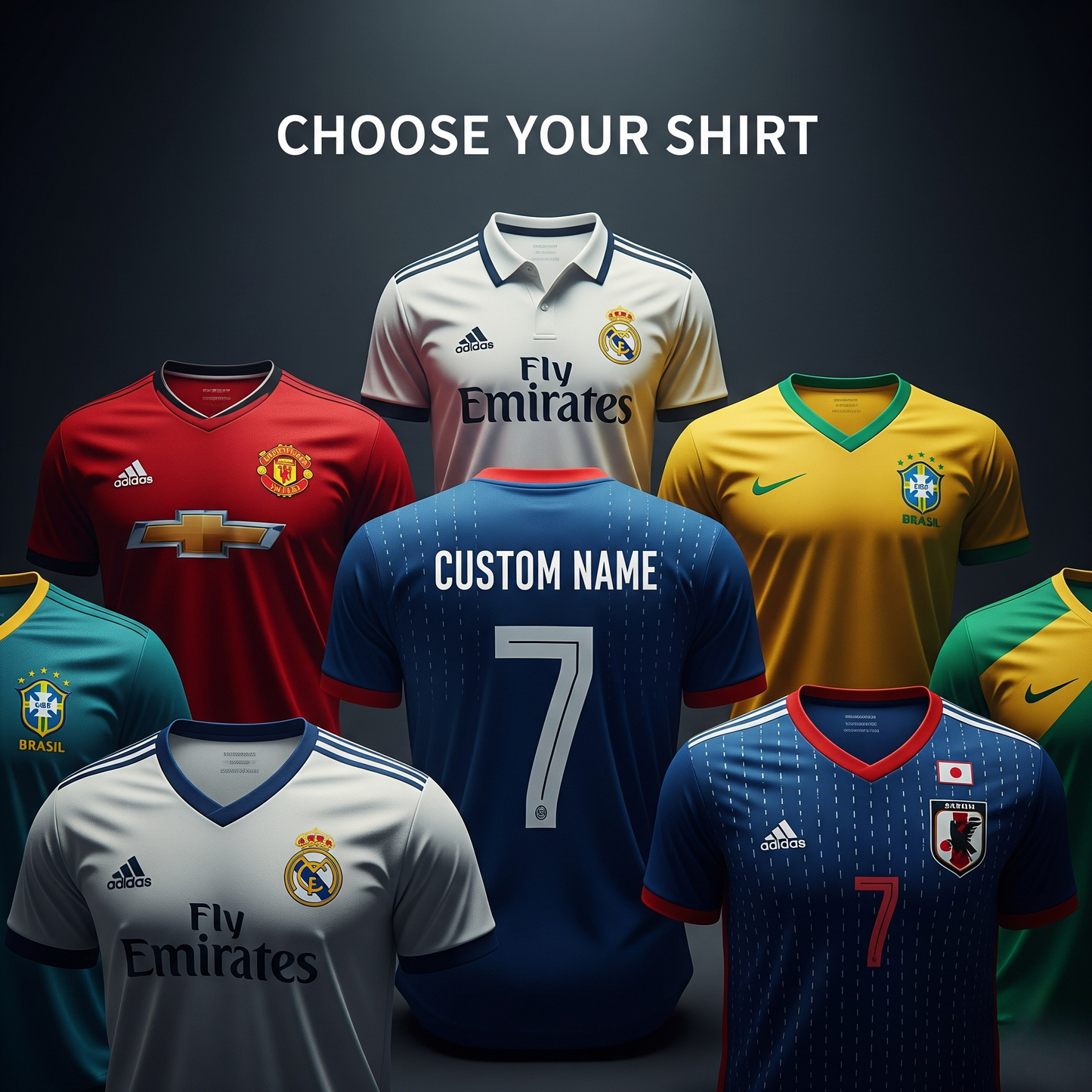 Choisissez votre chemise !