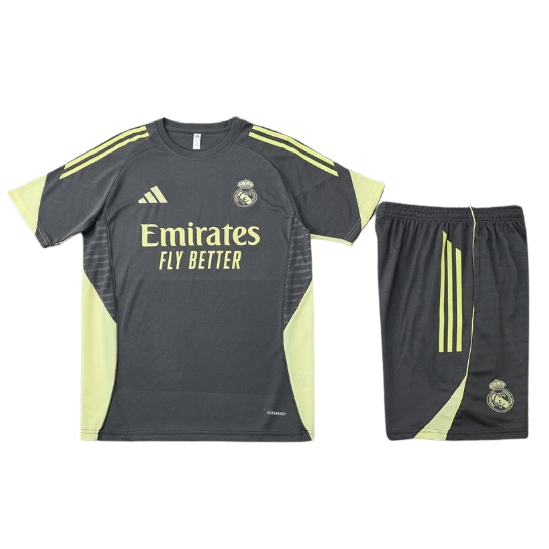 Real Madrid Trainingset Gray/Yellow