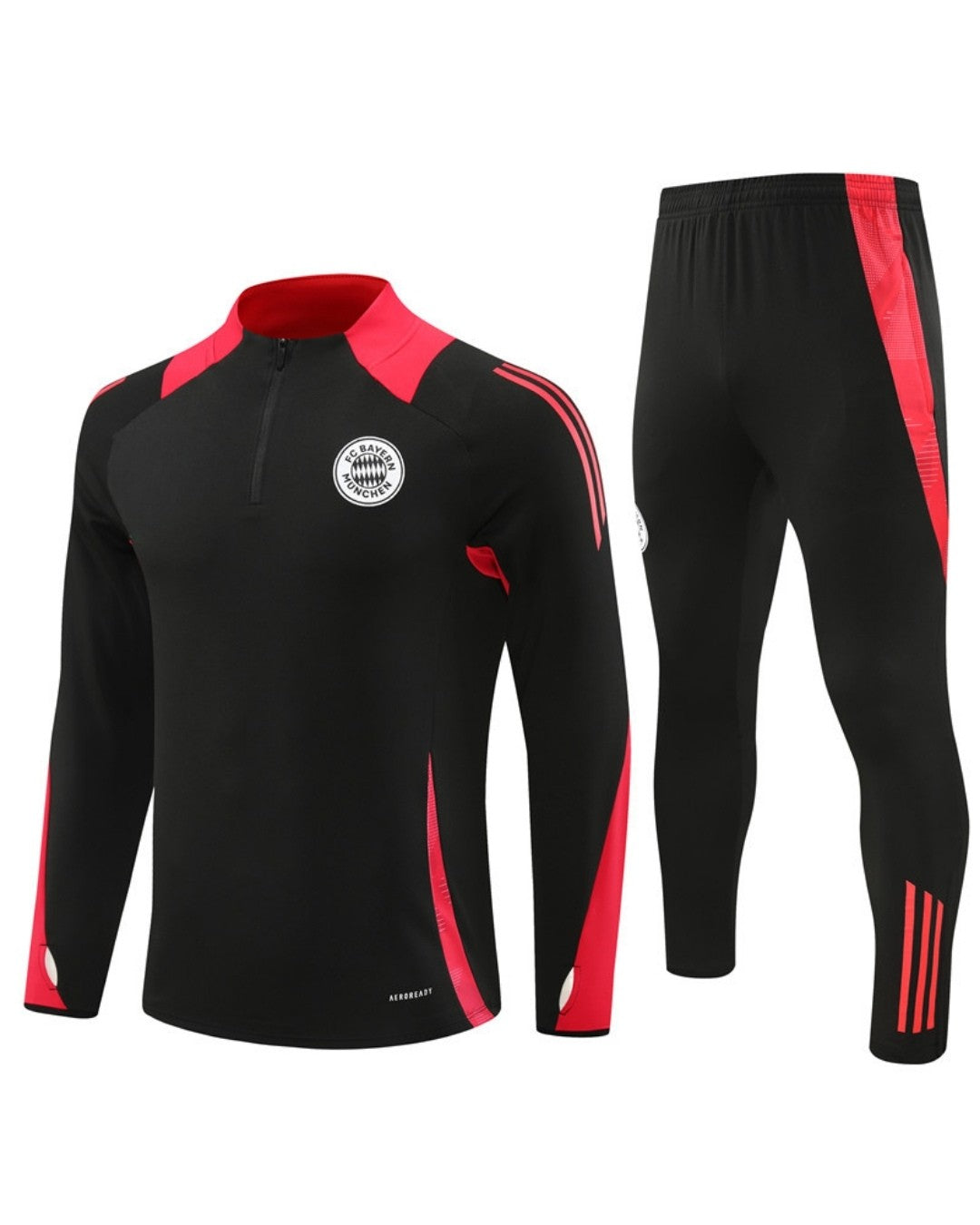 Bayern Munchen Black/Red Tracksuit