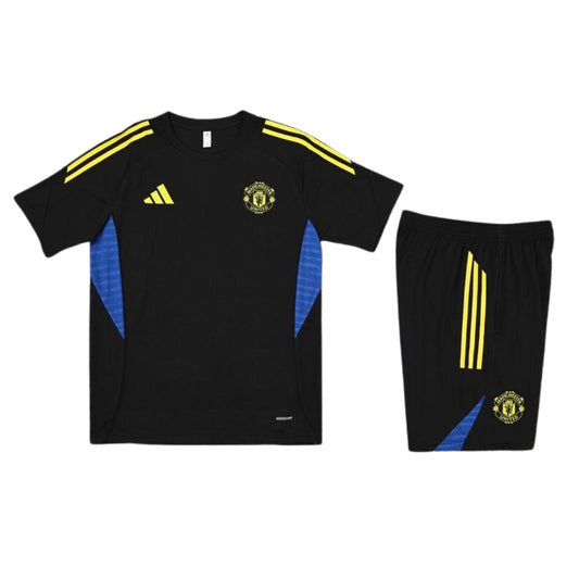 Manchester UTD Black/Blue Trainingsset