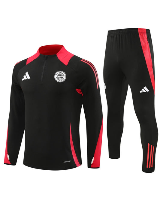 Bayern Munchen Black/Red Tracksuit