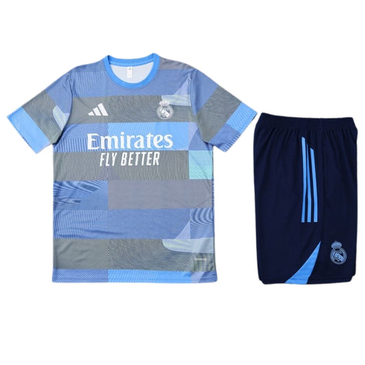Real Madrid Blue/Gray Trainingsset 25/26