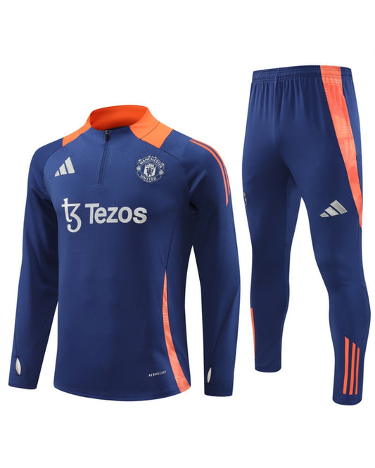 Manchester UTD Blue Tracksuit