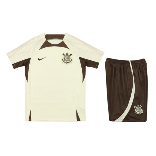 Corinthians Beige Trainingsset
