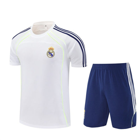 Real Madrid White/Neon Training Set