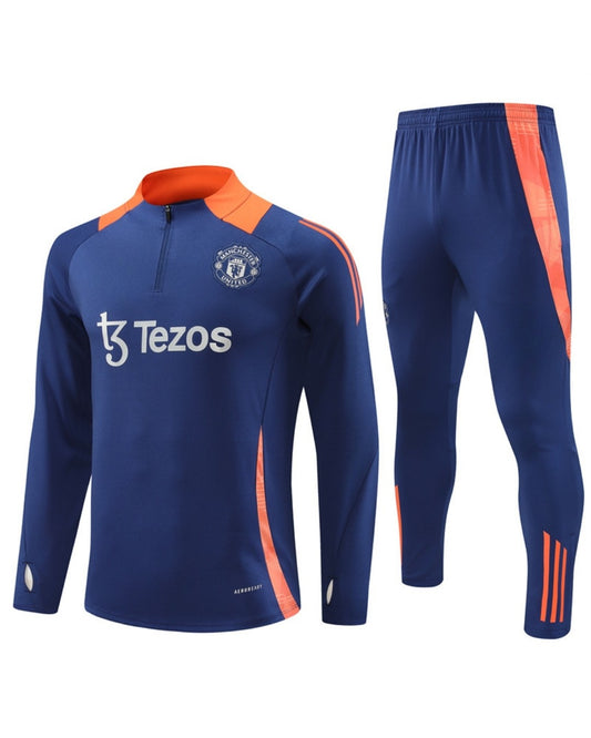 Manchester UTD Blue Tracksuit