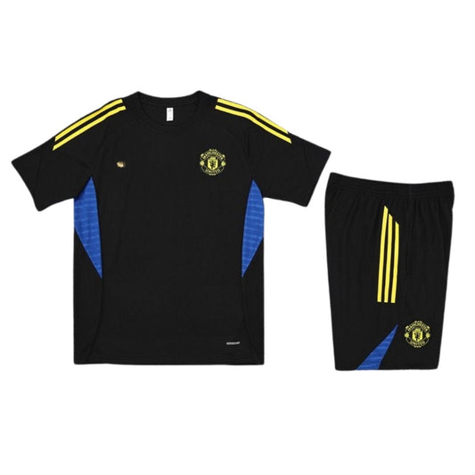 Manchester UTD Black/Blue Trainingsset