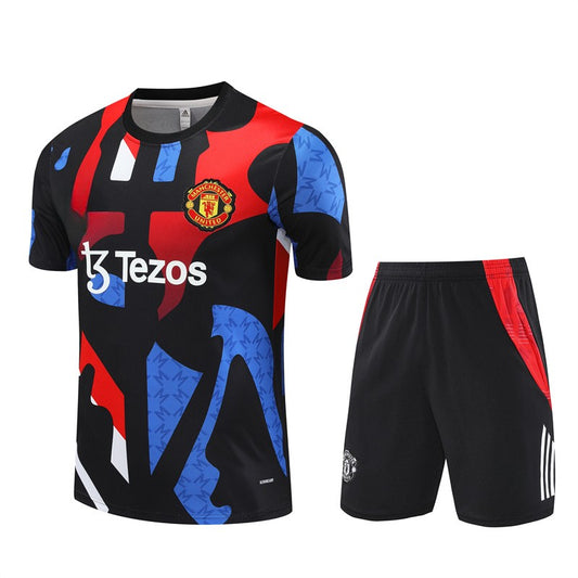 Manchester Utd Black/Blue/Red Training Set